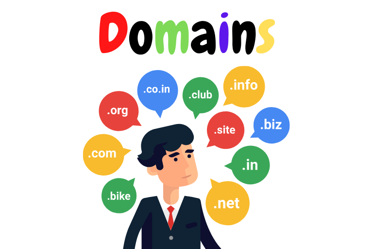 What role does the domain name play in SEO