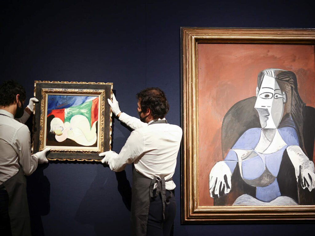 Picasso's First Exhibition and Artworks