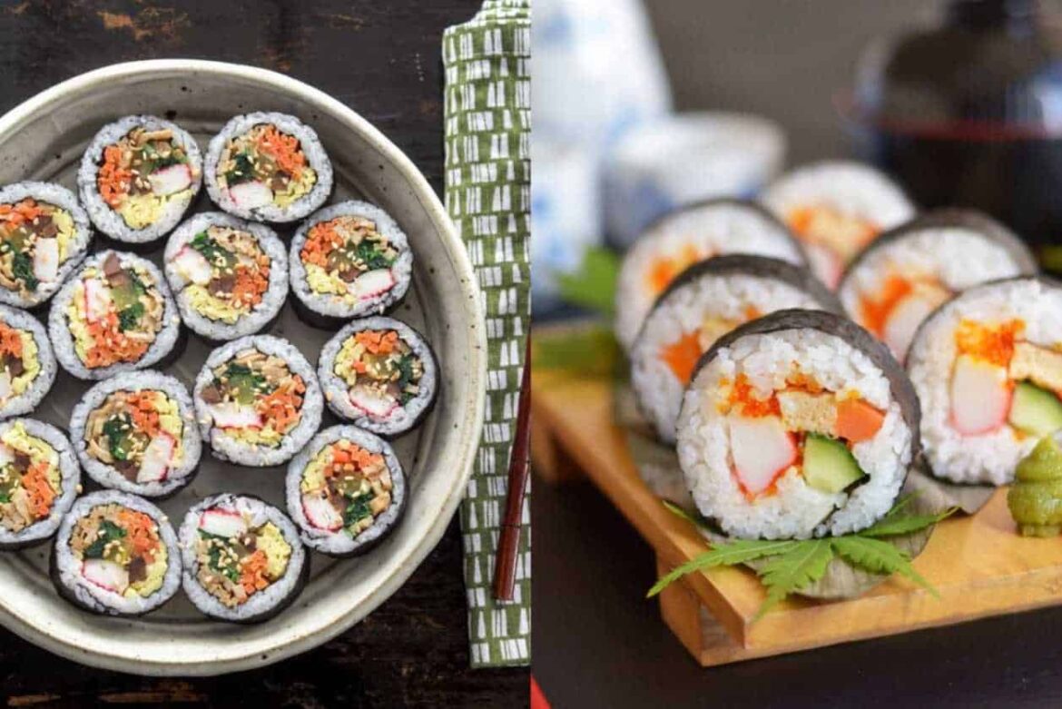 Kimbap vs Sushi Understanding the Differences and Similarities